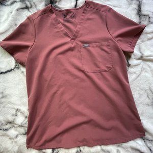 Figs Scrub Top (Mauve)